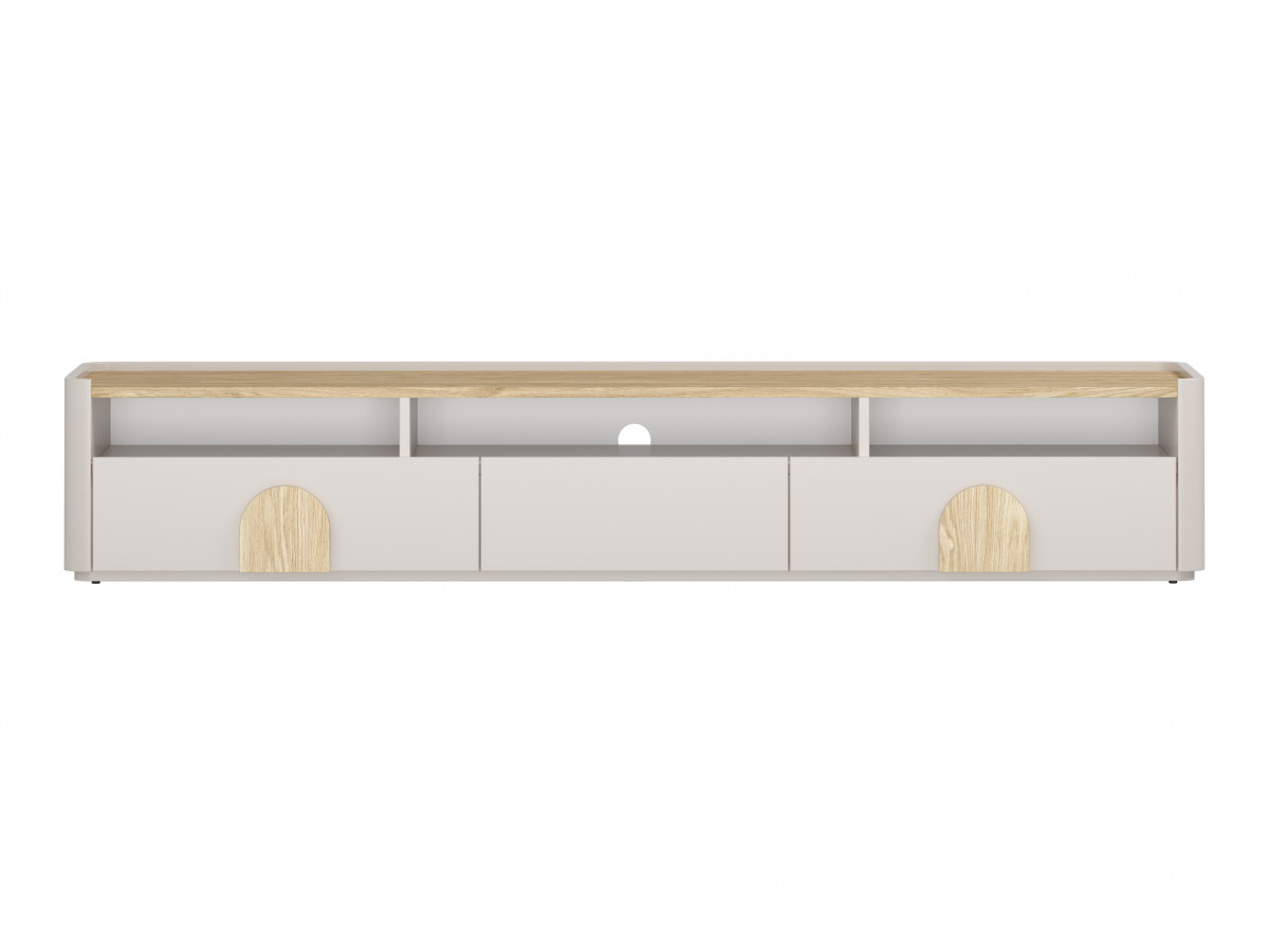 Meuble TV 1 porte 2 tiroirs 200 cm ENYRA