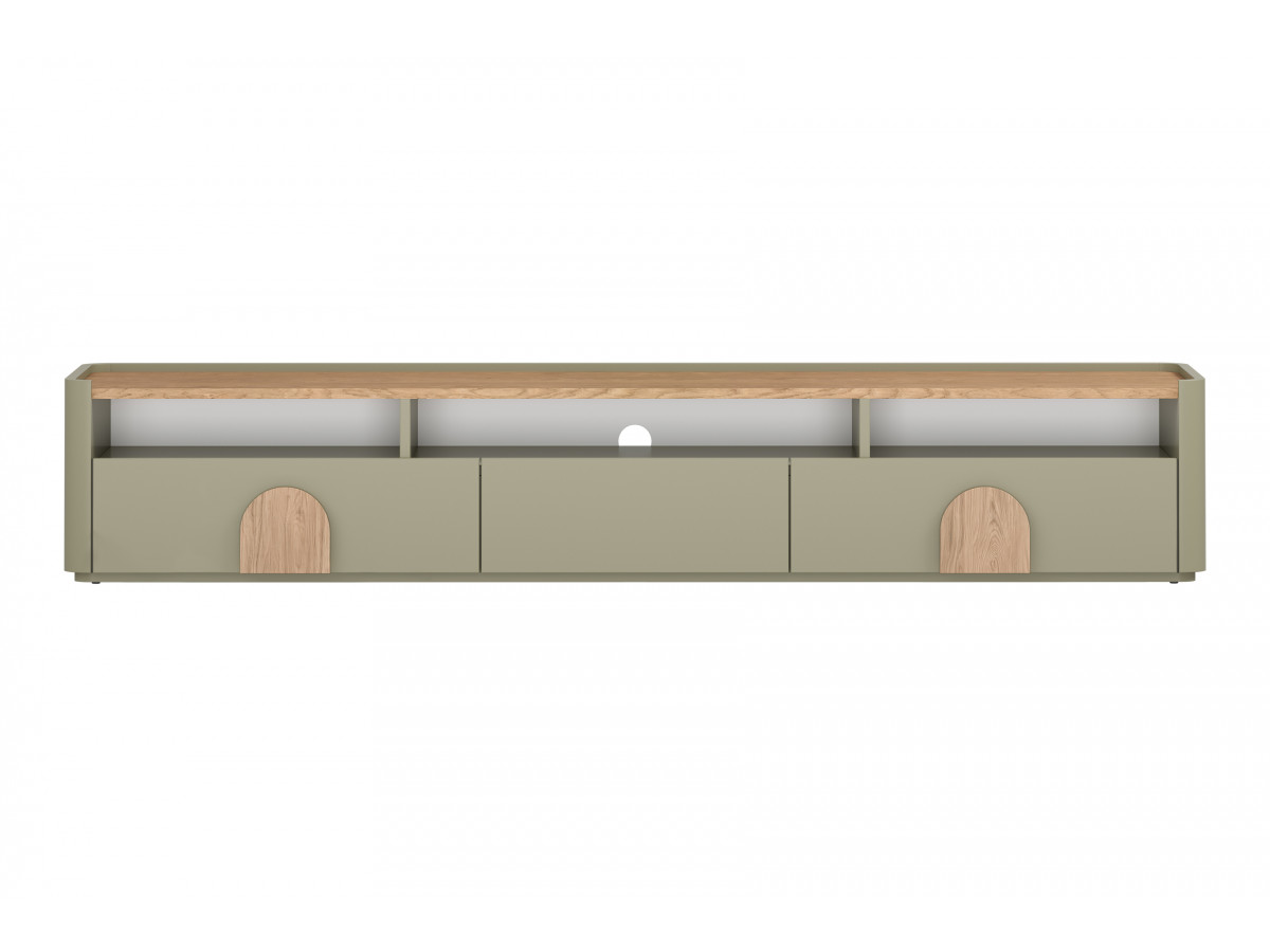 Meuble TV 1 porte 2 tiroirs 200 cm ENYRA