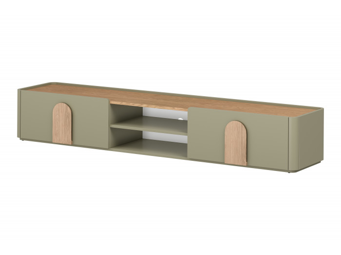 Meuble TV 1 porte 1 tiroir 220 cm ENYRA Meuble TV 1 porte 1 tiroir 220 cm ENYRA