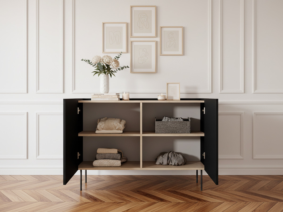 ATLAS 2-deurs dressoir 120 cm