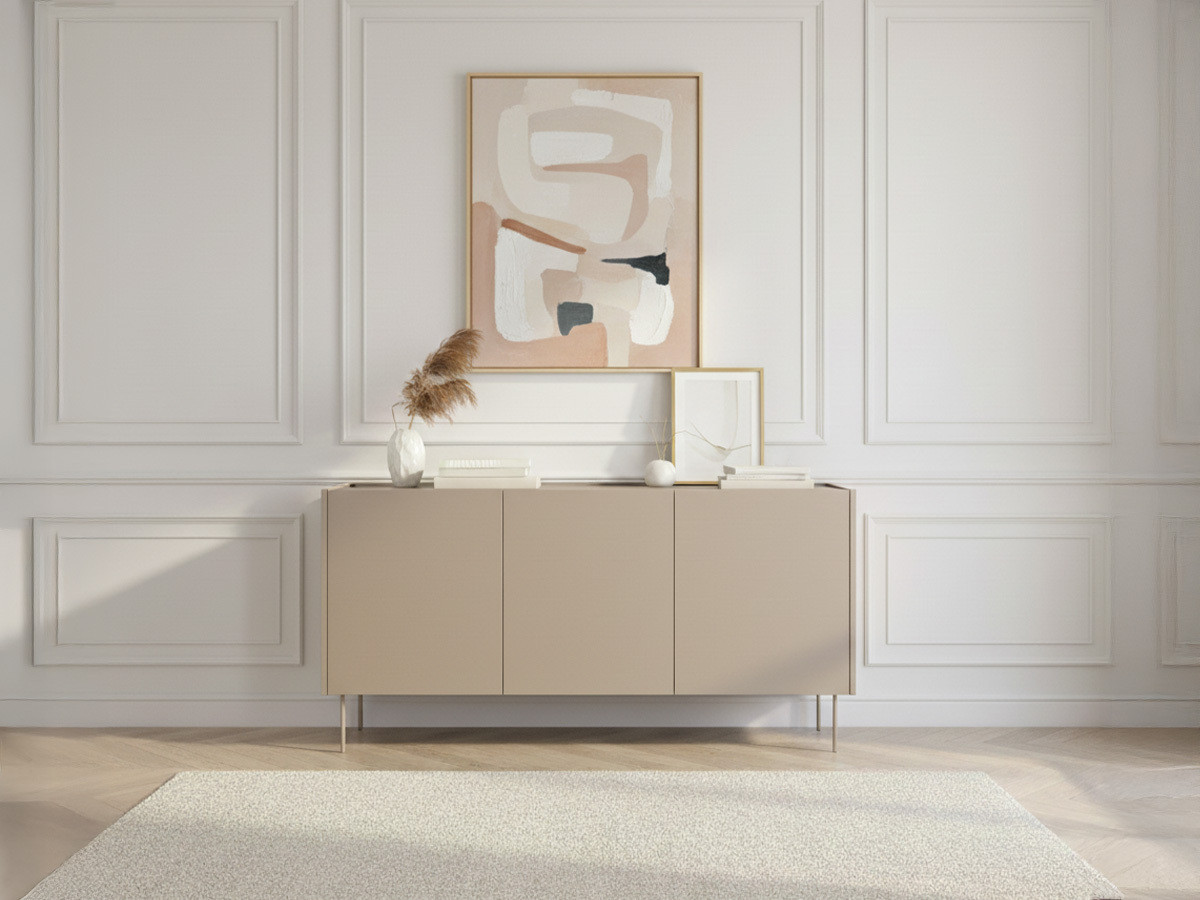 Ensemble ATLAS avec buffet 170 cm + meuble TV 170 cm beige — vue 5