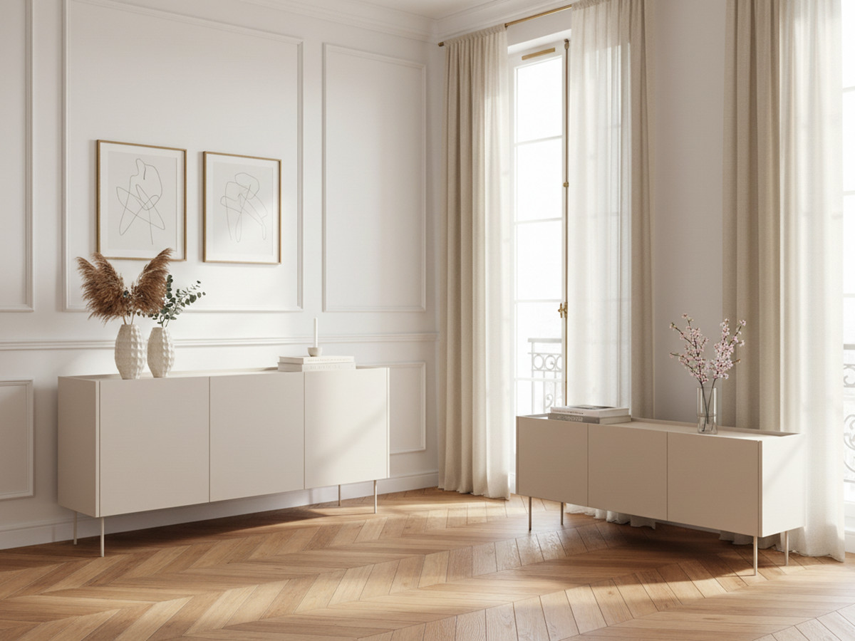 Ensemble ATLAS avec buffet 170 cm + meuble TV 170 cm