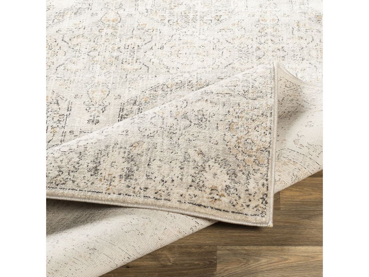 Tapis poils ras SORAYA vintage gris — vue 5