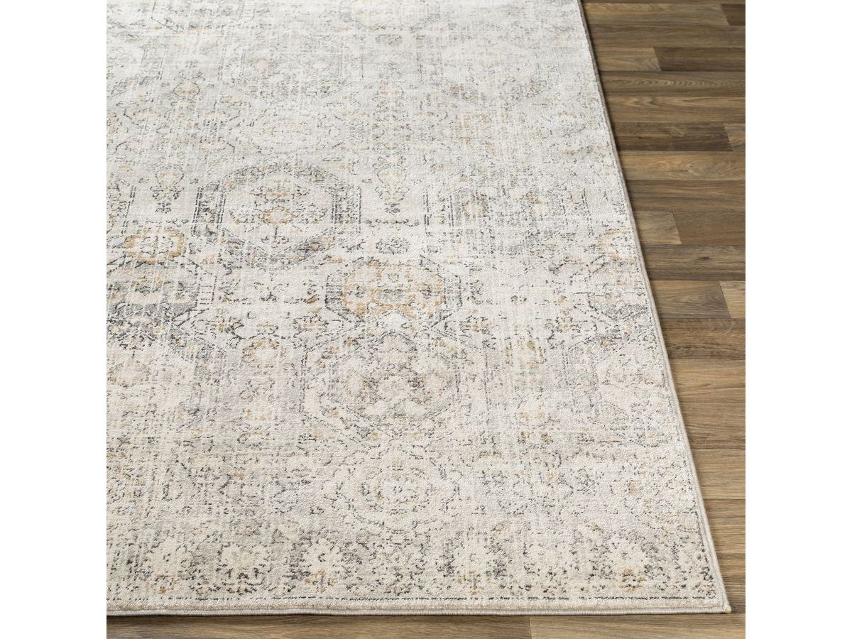 Tapis poils ras SORAYA vintage gris — vue 6