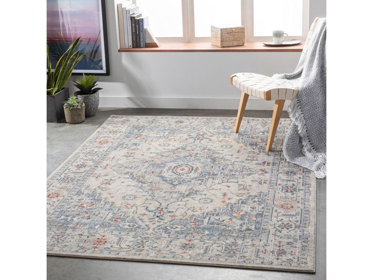 Tapis poils ras NOURA vintage