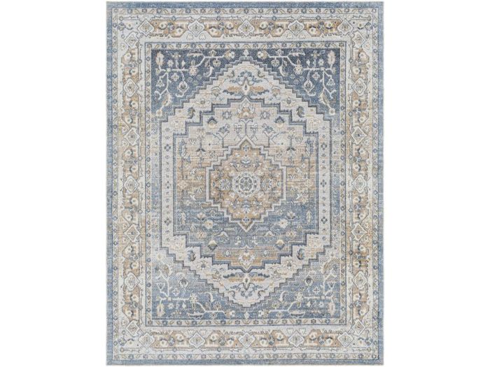 Tapis poils ras LINA vintage