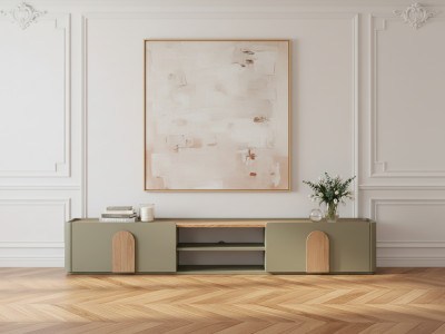 Meuble TV 1 porte 1 tiroir 220 cm ENYRA