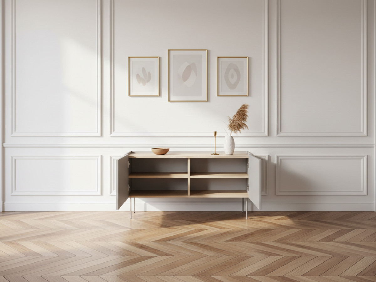 ATLAS 120 cm 2-deurs tv-meubel