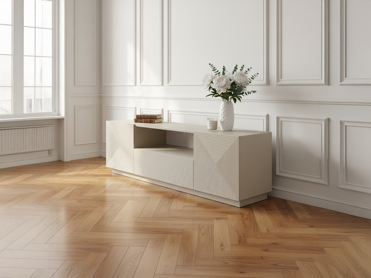 Meuble TV 167 cm ALICE avec niche