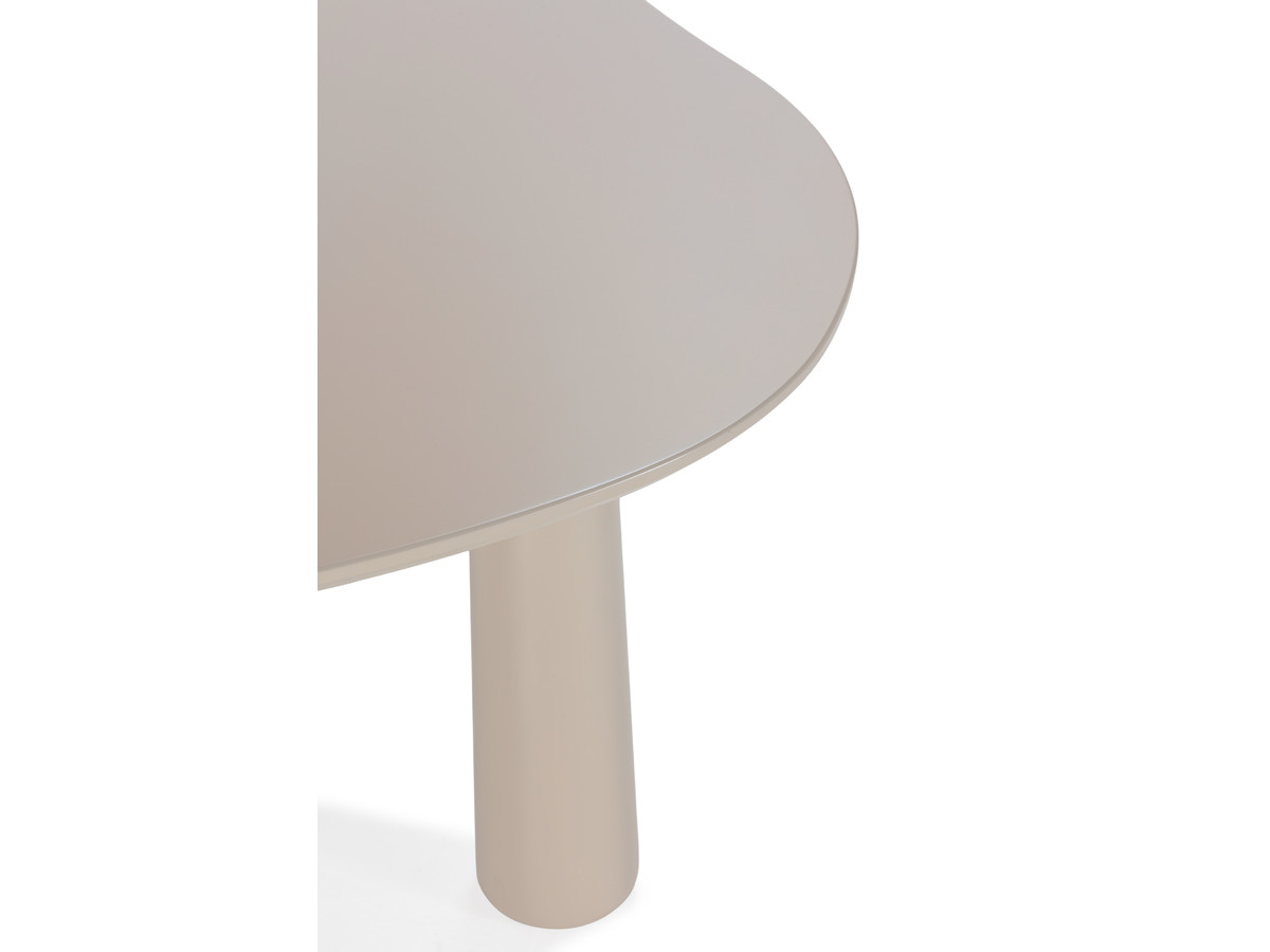 Table à manger ovale SASHA 220 cm beige