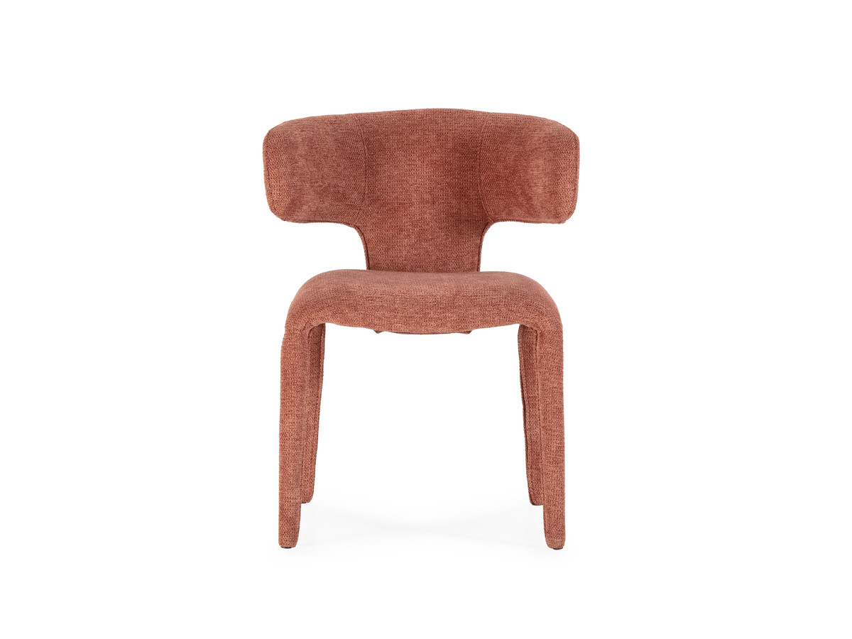 Set van 2 MILA stoelen in structuurstof