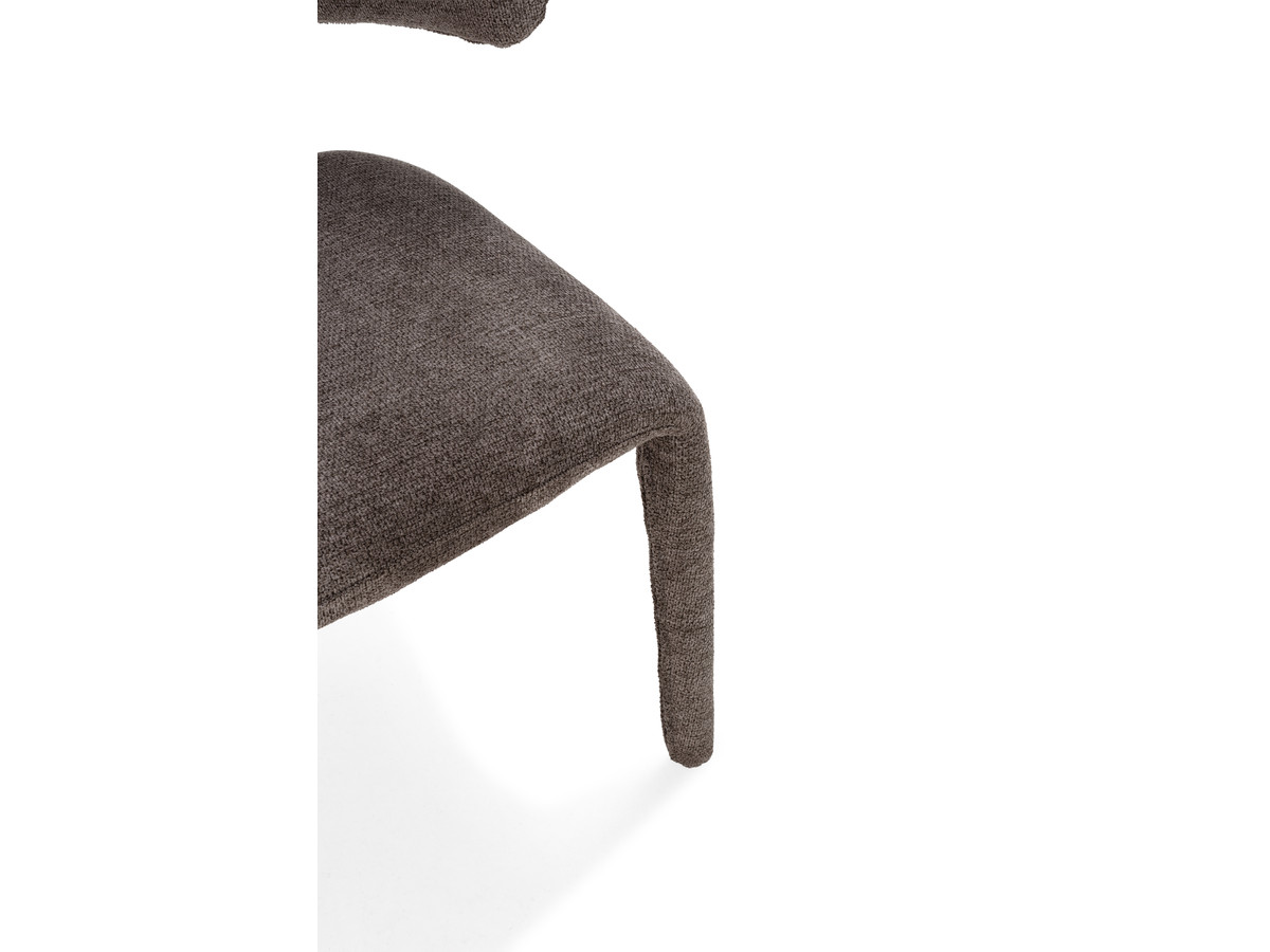 Set van 2 MILA stoelen in structuurstof