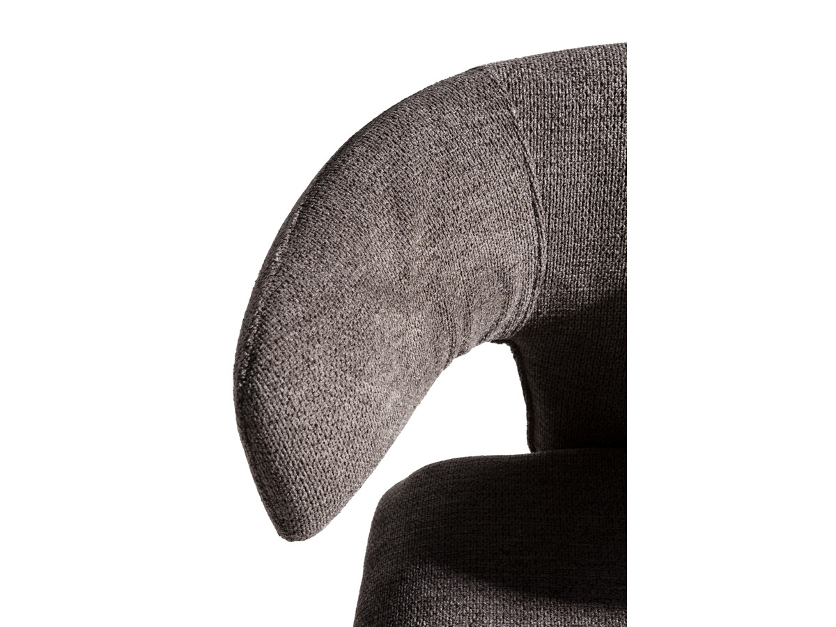 Set van 2 MILA stoelen in structuurstof