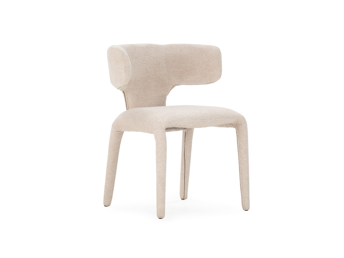 Lot de 2 chaises MILA texturé beige — vue 5