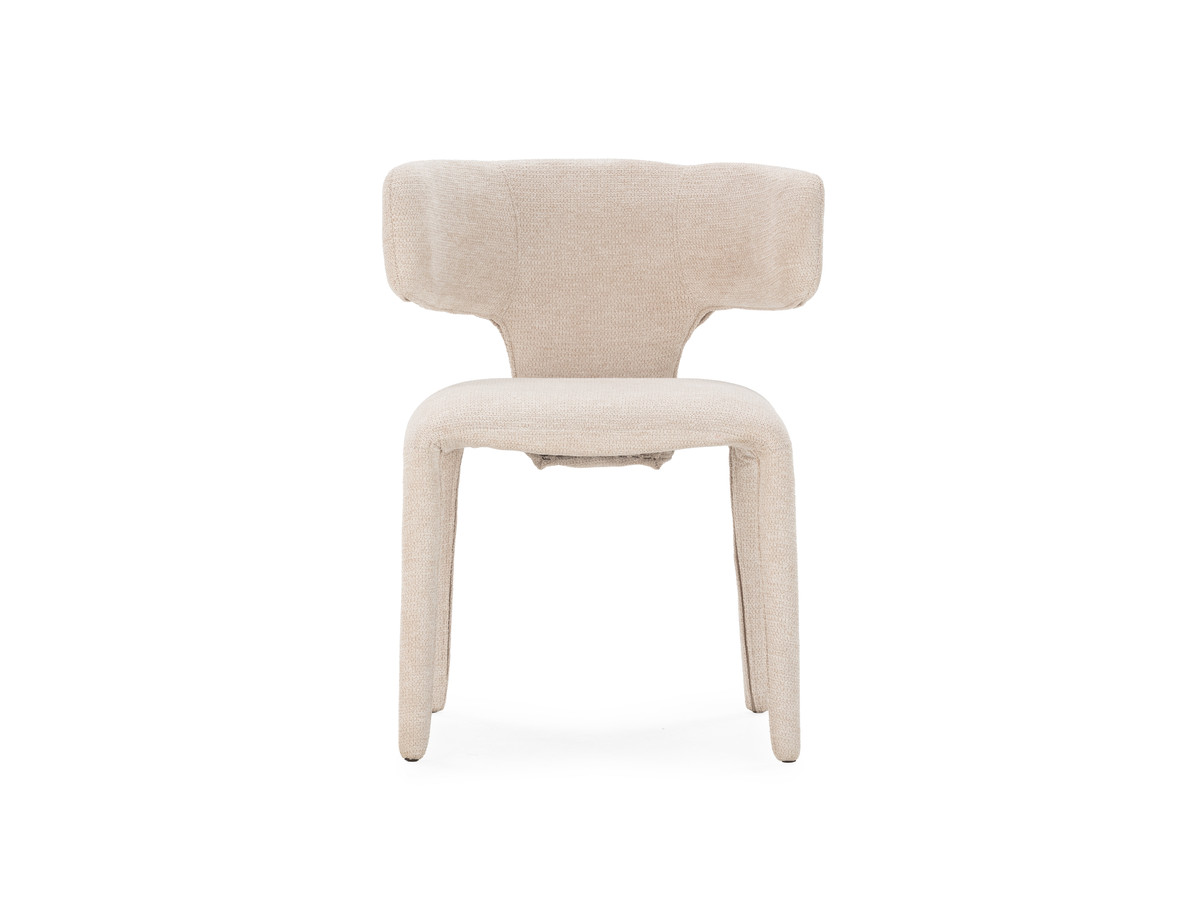 Lot de 2 chaises MILA texturé beige — vue 6