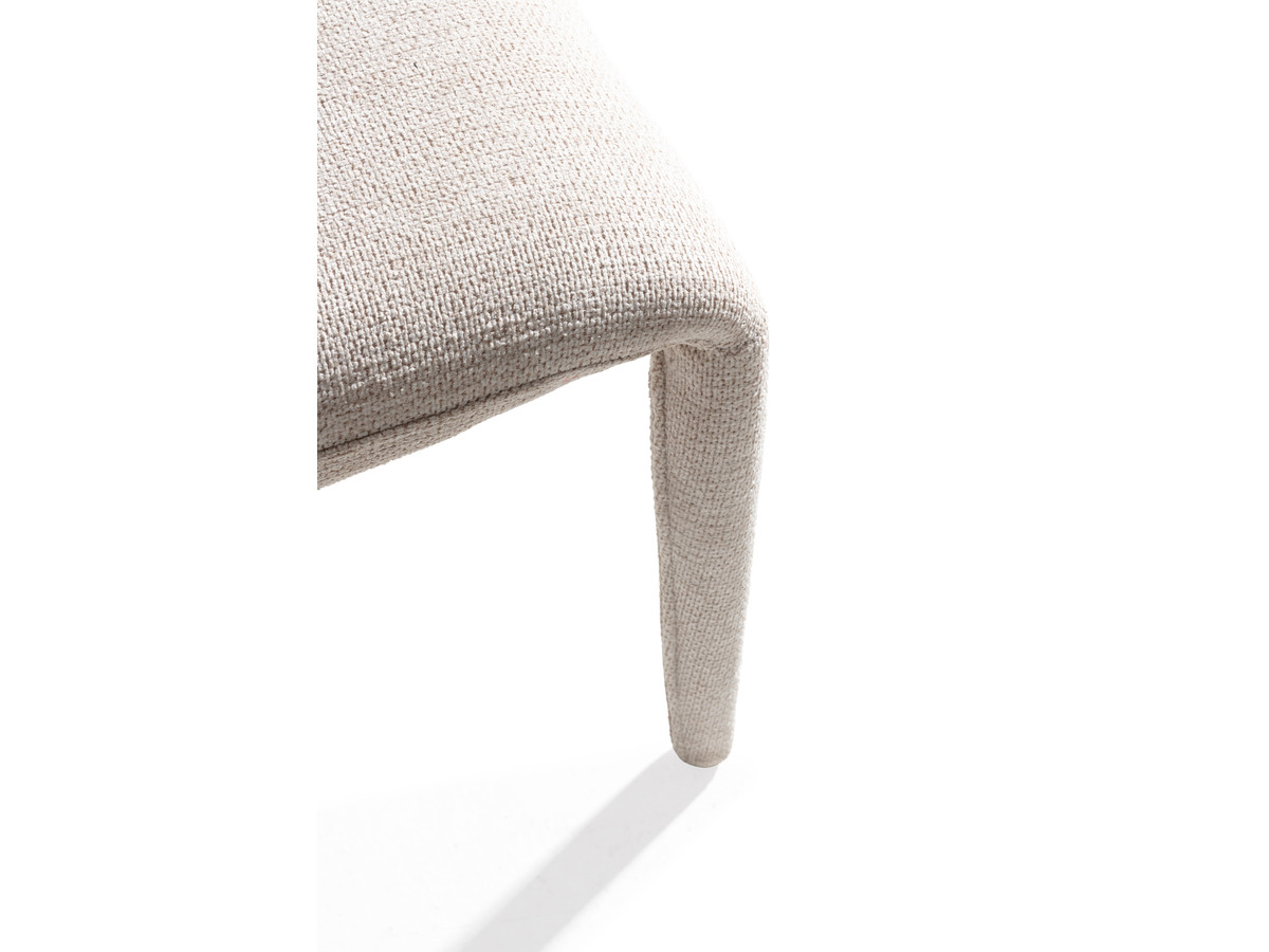 Set van 2 MILA stoelen in structuurstof