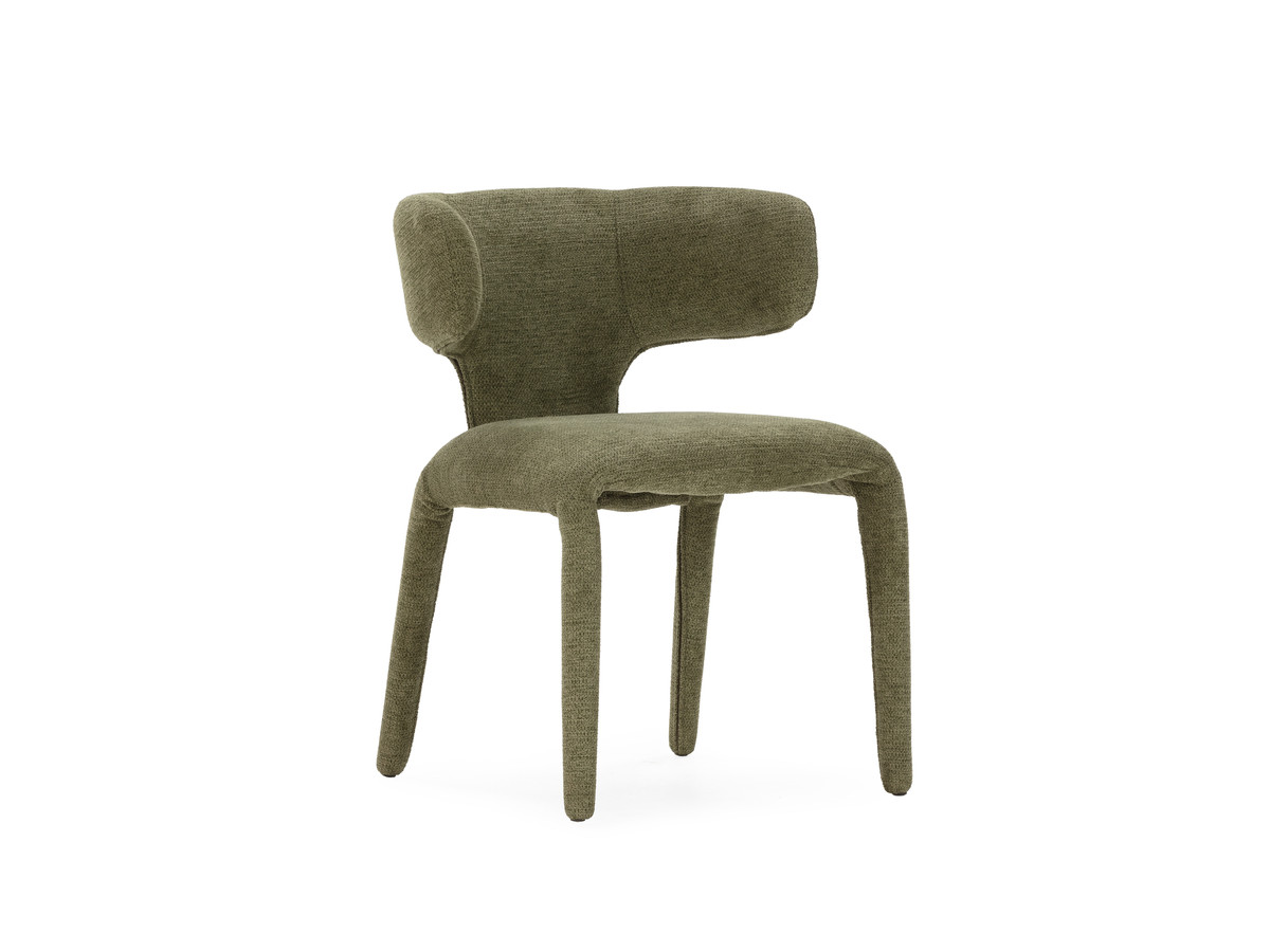 Set van 2 MILA stoelen in structuurstof