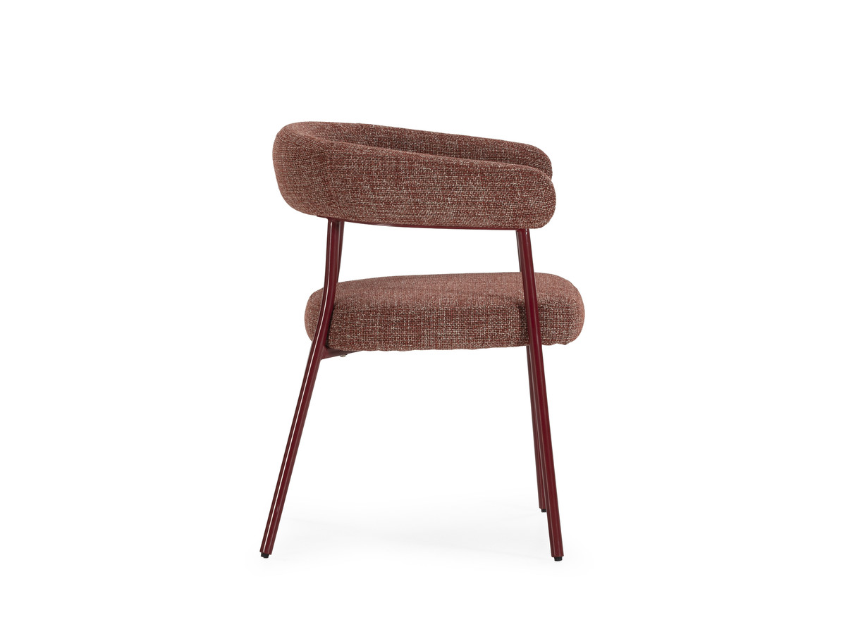 Ensemble NOA avec table à manger carrée 120 cm + 4 chaises ROSA