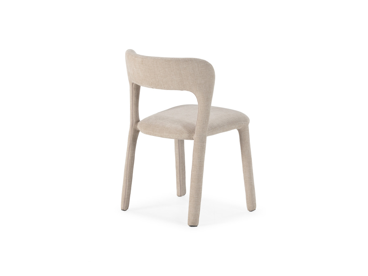 Lot de 2 chaises PIA tissu