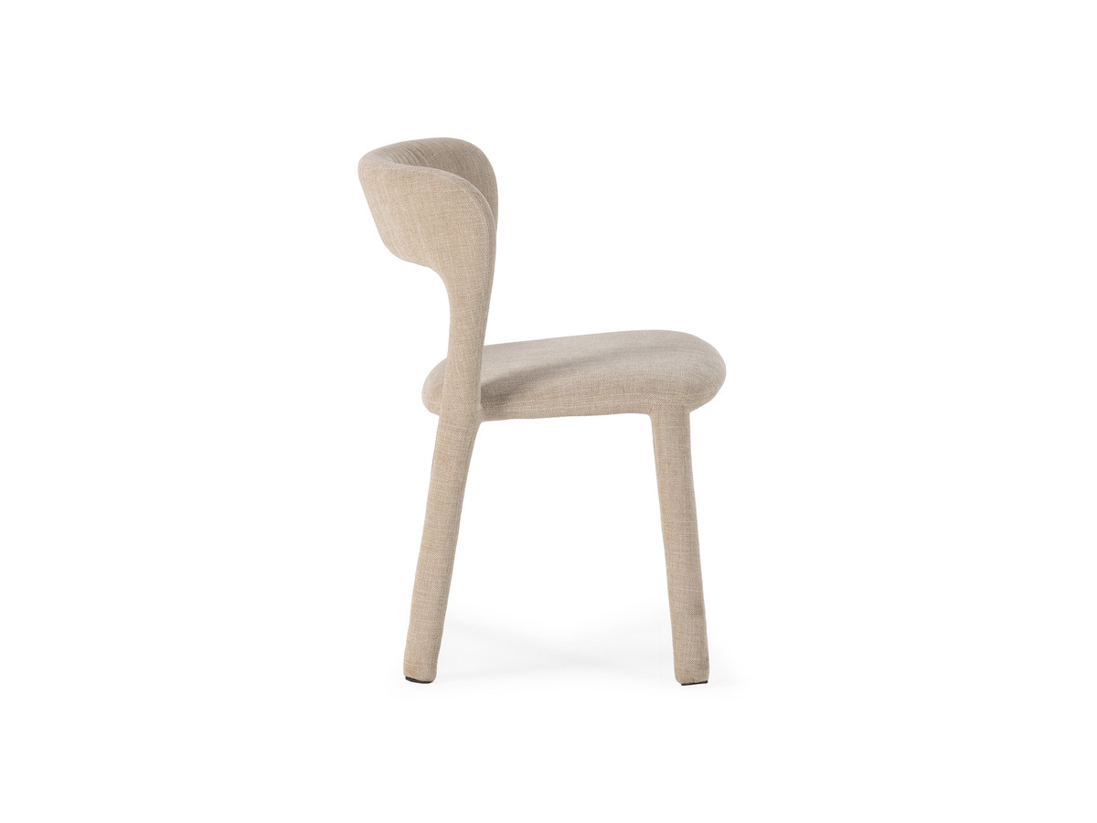 Lot de 2 chaises PIA tissu