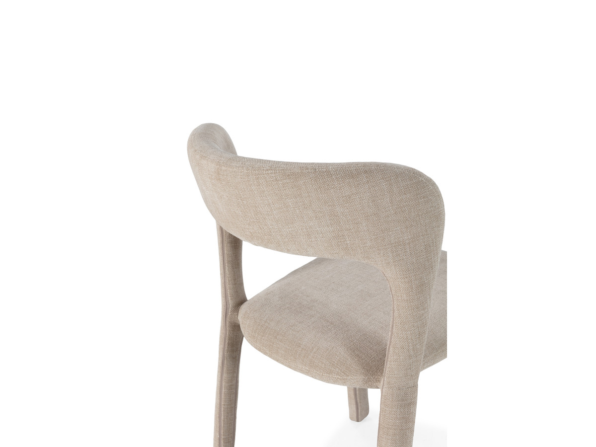 Lot de 2 chaises PIA tissu