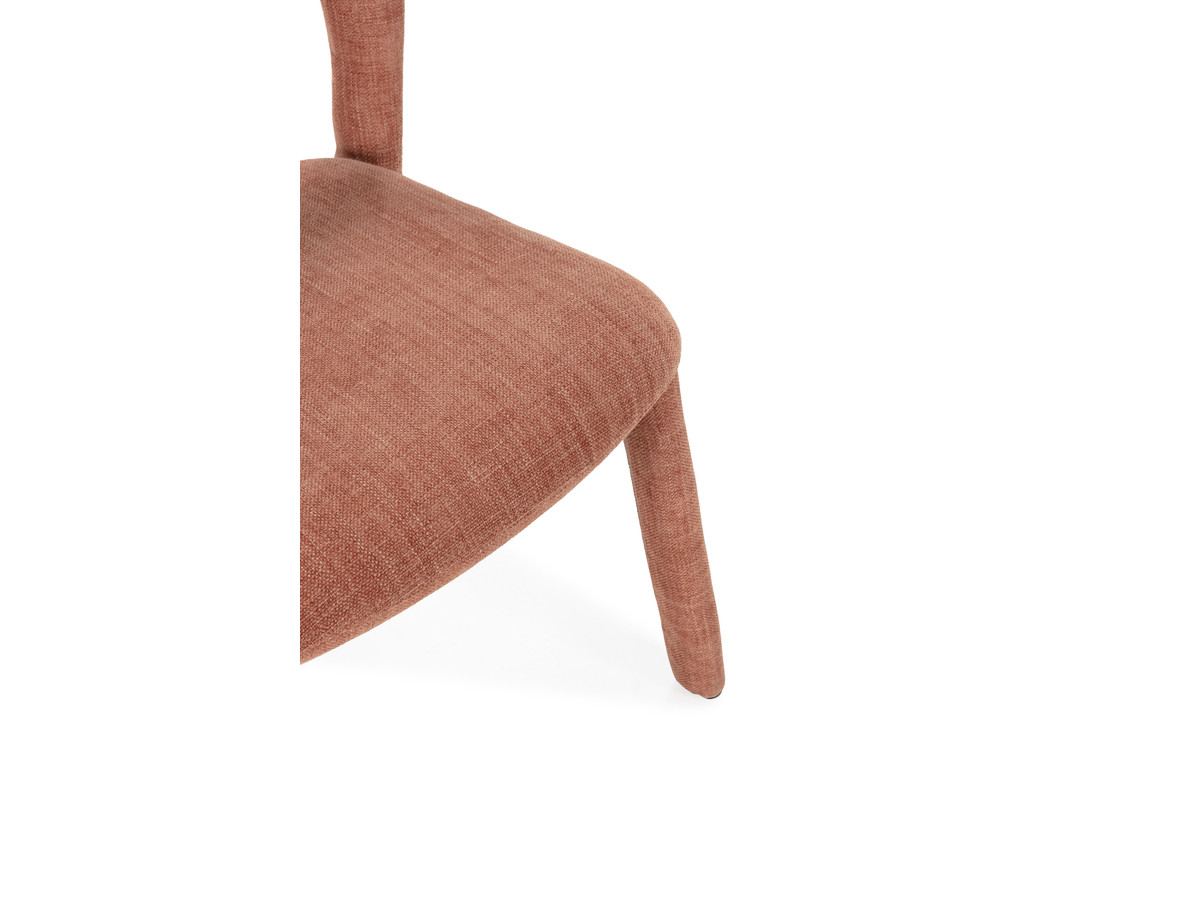 Ensemble GASTON avec table à manger ronde 120 cm placage chêne + 4 chaises PIA