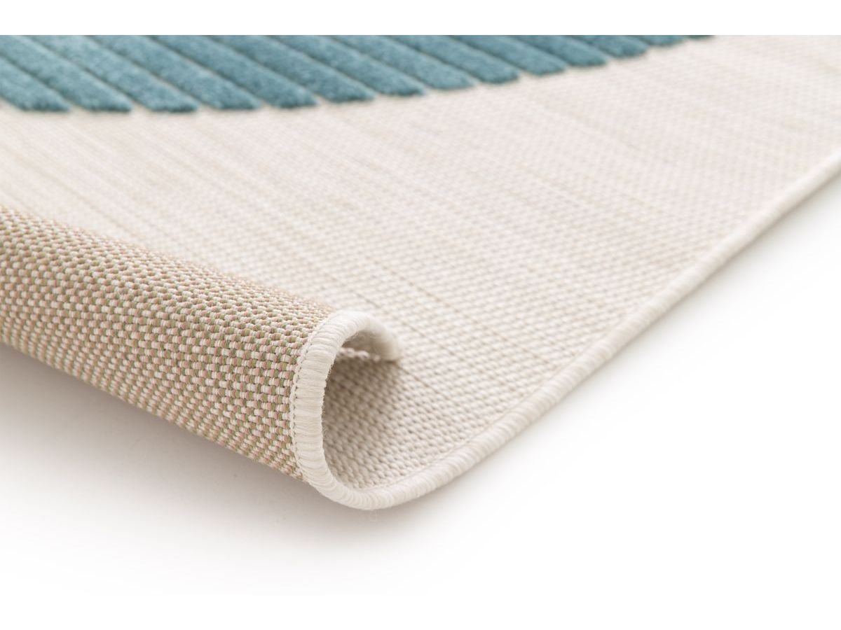 ELOI kortpolig vloerkleed met abstract patroon