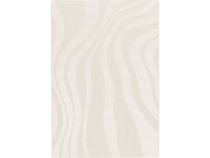 Tapis poils ras NOELIA motif abstrait
