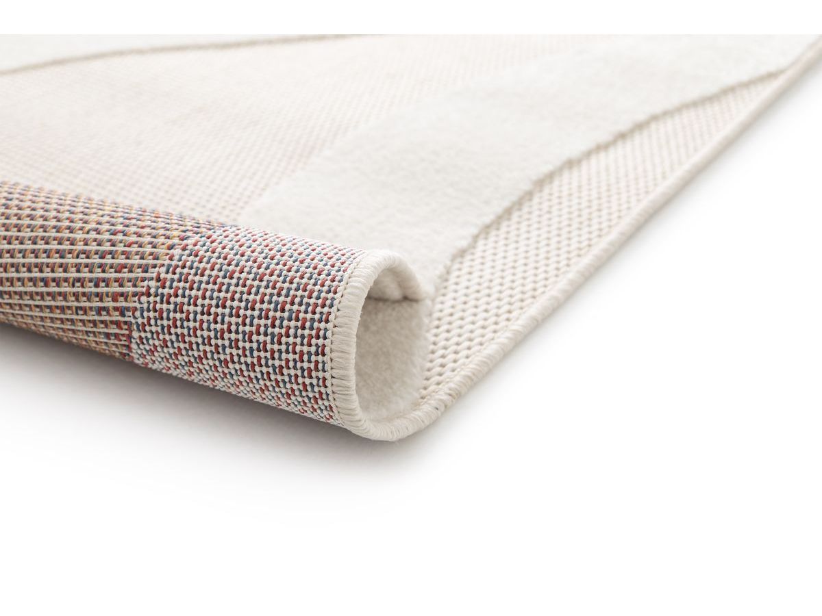 NOELIA kortpolig vloerkleed met abstract patroon