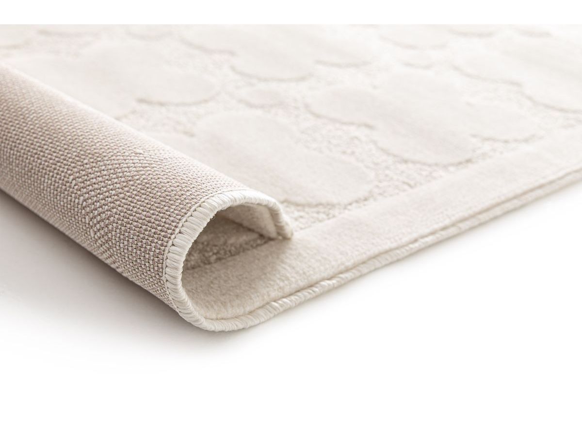 OWEN kortpolig vloerkleed met abstract patroon