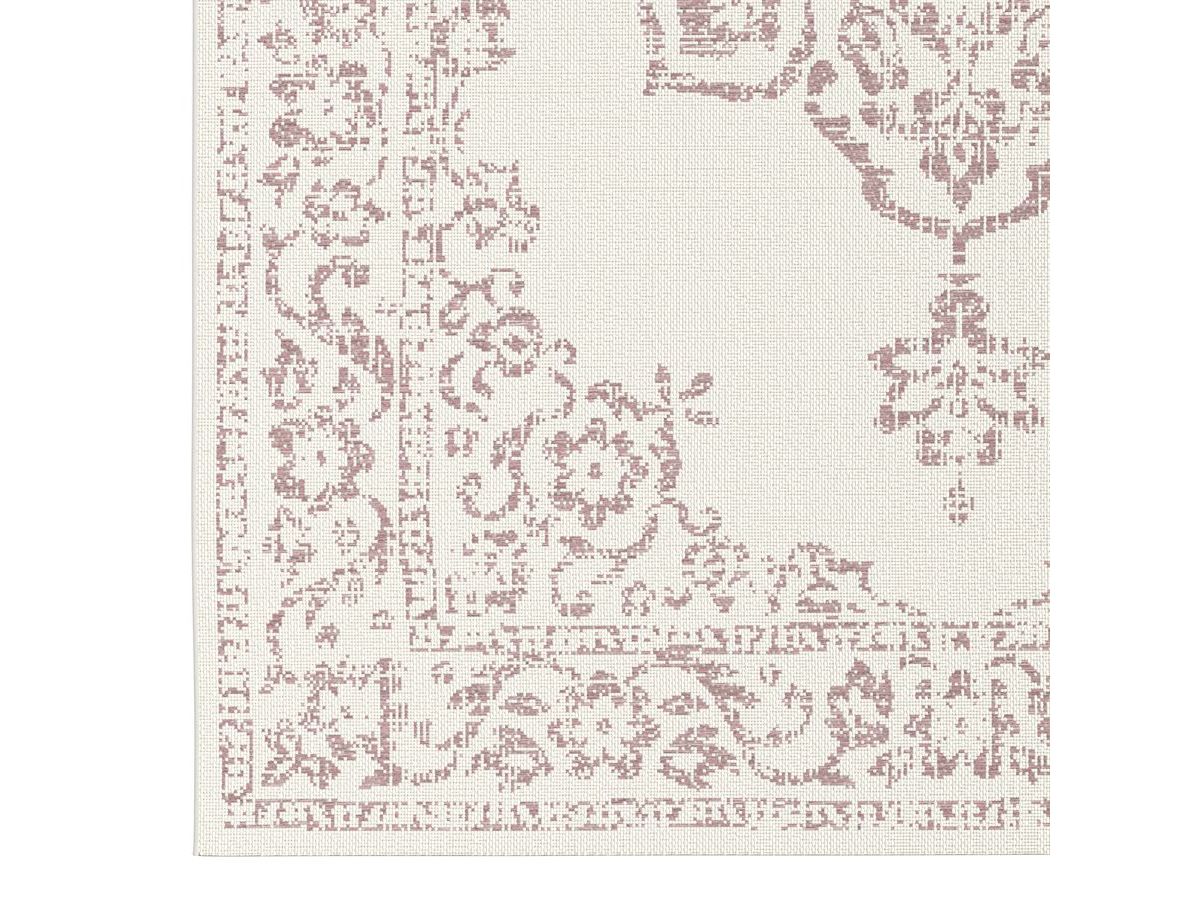 Tapis tissé plat SAMI motif vintage