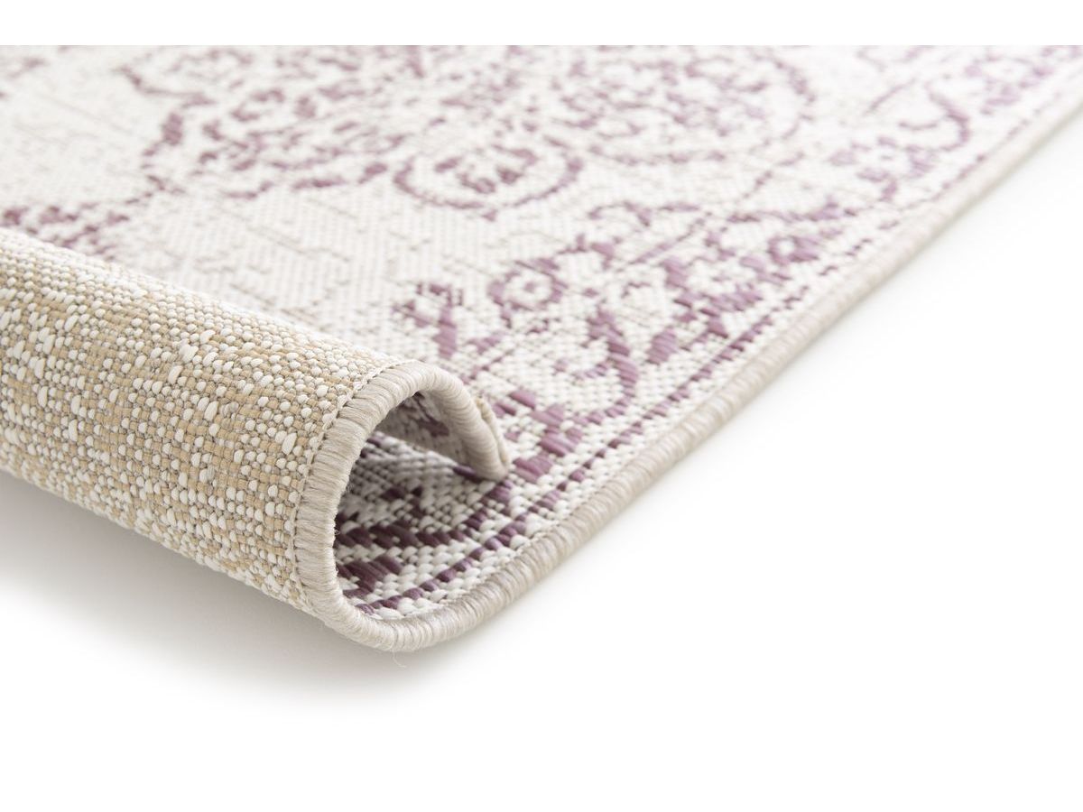 Tapis tissé plat SAMI motif vintage