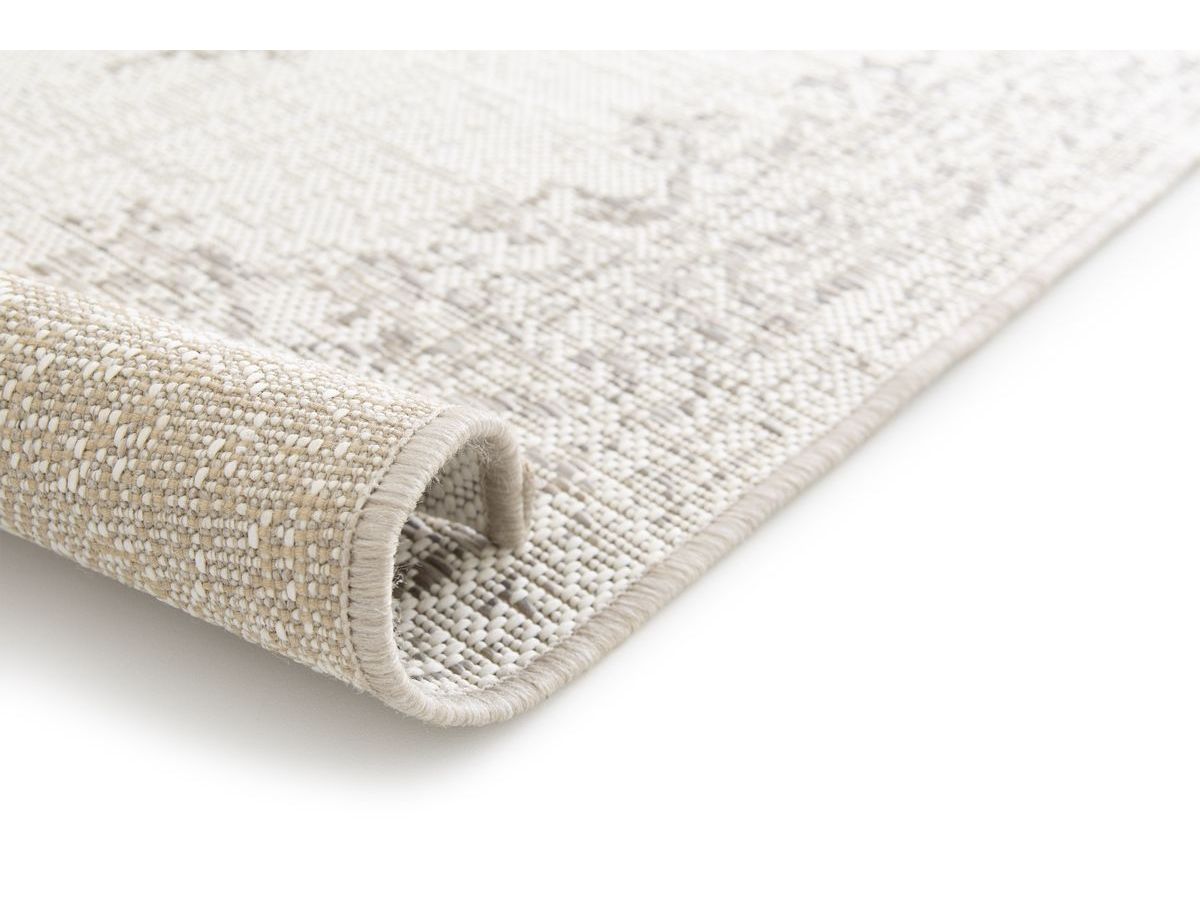 SAMI gladgeweven vloerkleed, vintage patroon