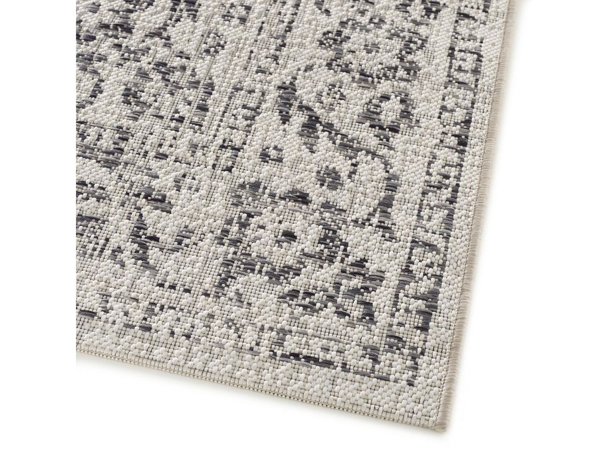 Tapis tissé plat SAMI motif vintage