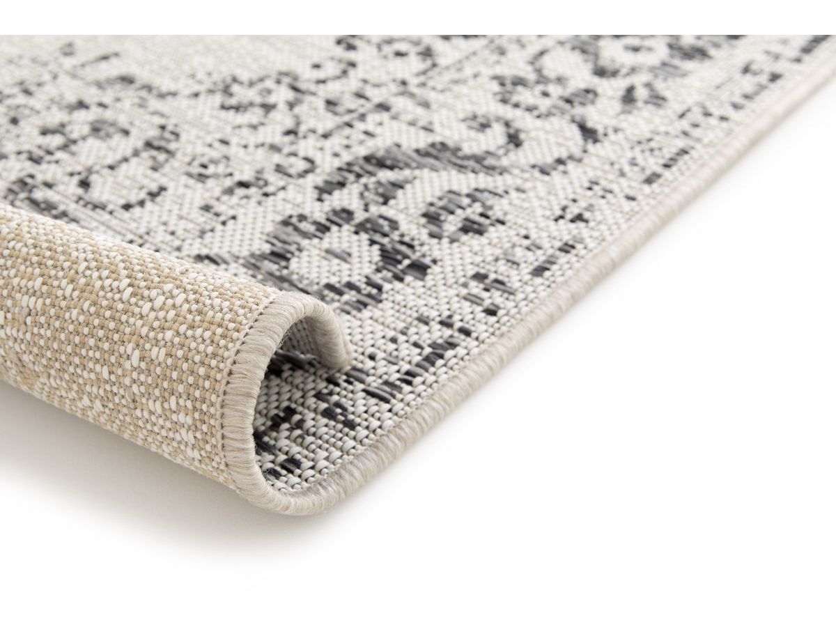 Tapis tissé plat SAMI motif vintage