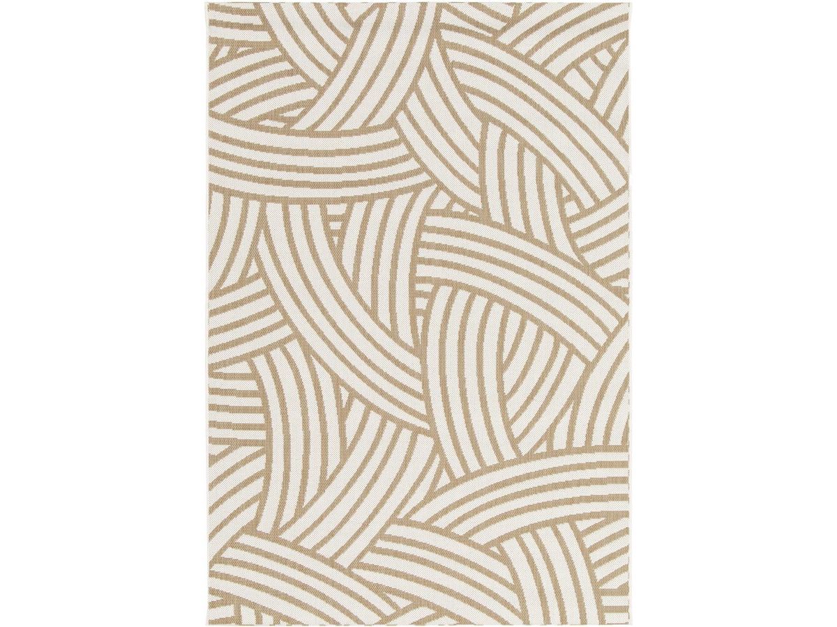 Tapis tissé plat KAEL motif abstrait Tapis tissé plat KAEL motif abstrait