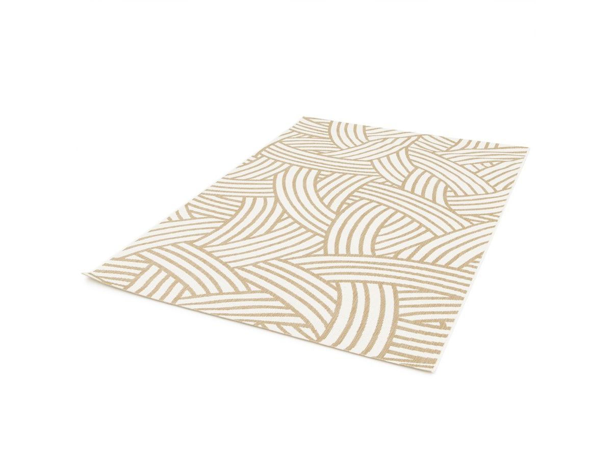 KAEL vlakgeweven vloerkleed met abstract patroon