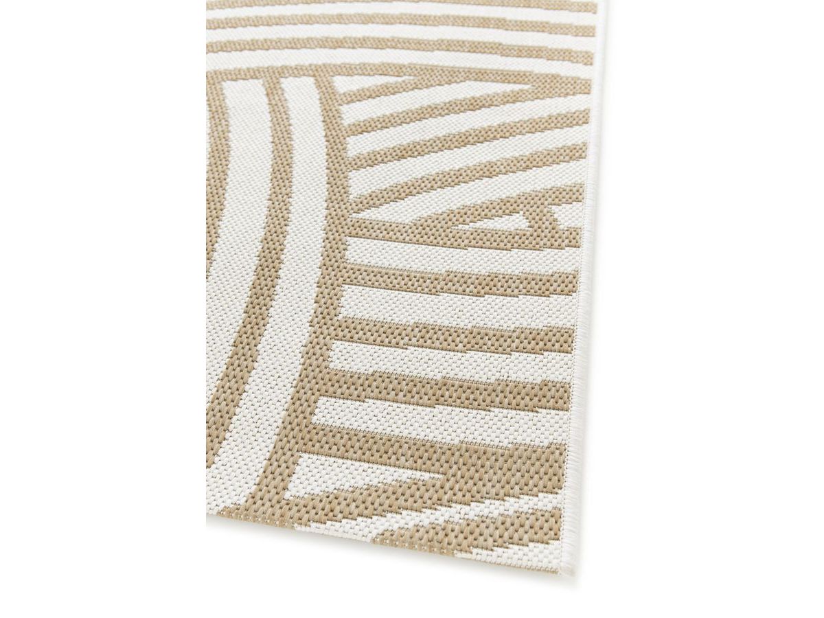 KAEL vlakgeweven vloerkleed met abstract patroon