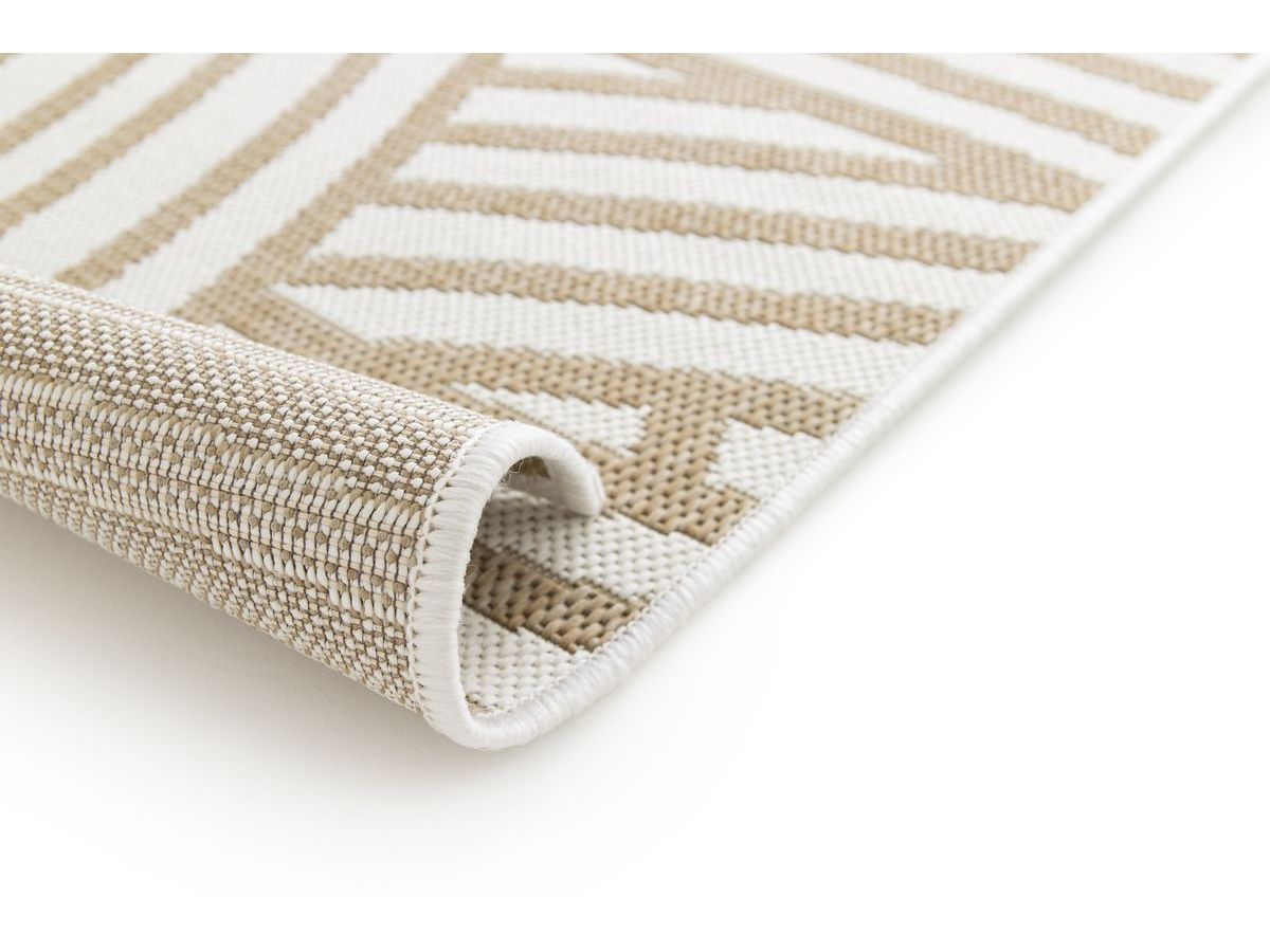 KAEL vlakgeweven vloerkleed met abstract patroon