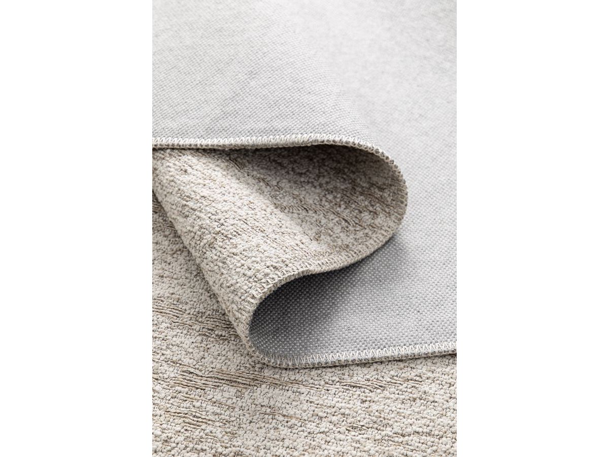 Tapis tissage Gobelin CALIE uni beige — vue 6