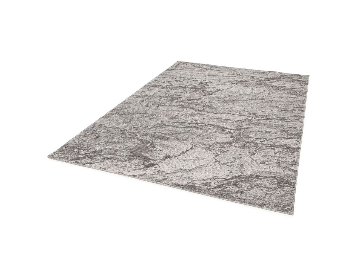 Tapis tissage Gobelin CALIE uni gris — vue 4