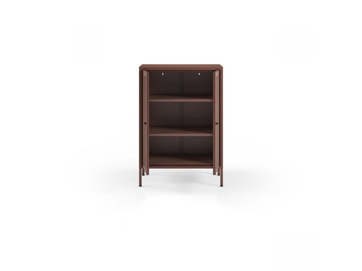 Buffet haut 2 portes 70 cm CLARA métal édition limitée