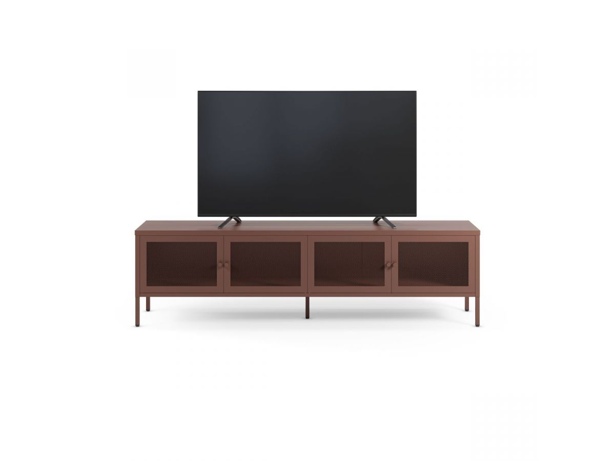 CLARA 4-deurs tv-meubel 160 cm metaal Limited Edition