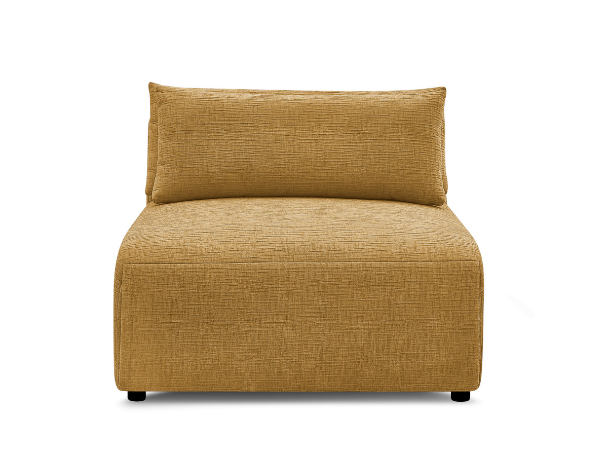 JANA modulaire bank 1-zits chaise longue met hoofdsteun, structuurstof