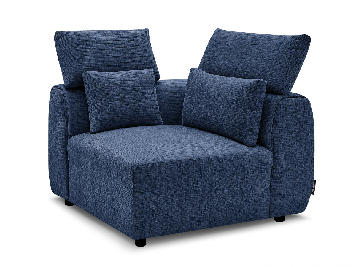 Hoek met hoofdsteun voor modulaire bank JANA, structuurstof