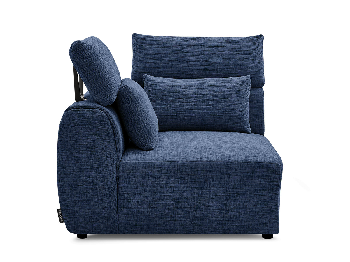 Hoek met hoofdsteun voor modulaire bank JANA, structuurstof