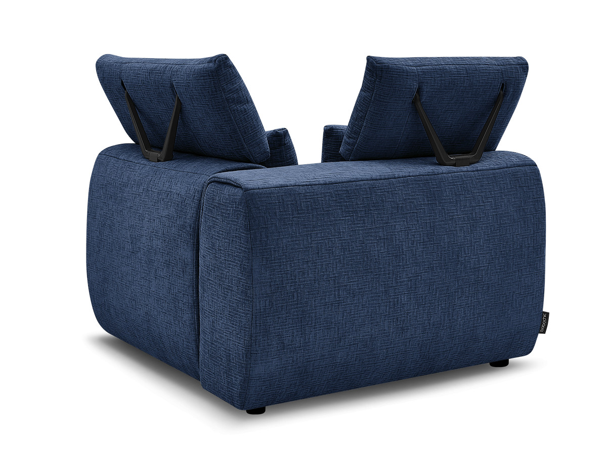 Hoek met hoofdsteun voor modulaire bank JANA, structuurstof