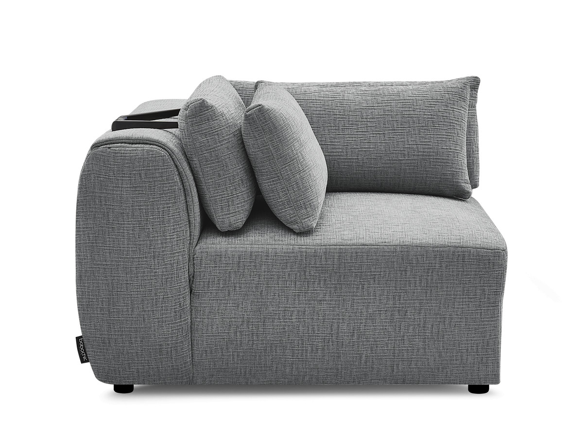 Hoek met hoofdsteun voor modulaire bank JANA, structuurstof