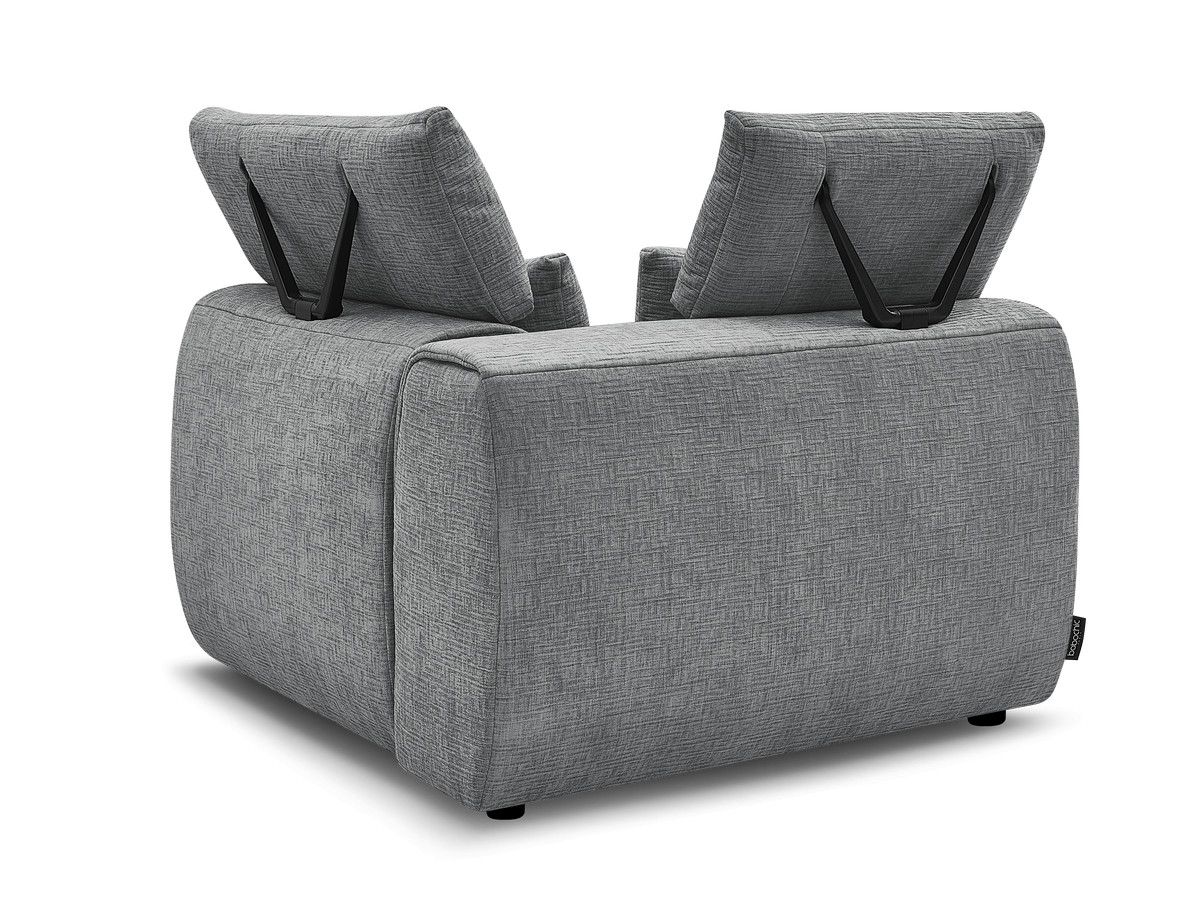 Hoek met hoofdsteun voor modulaire bank JANA, structuurstof