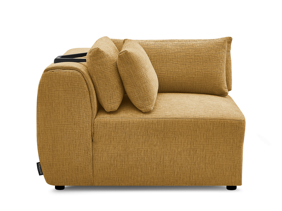 Hoek met hoofdsteun voor modulaire bank JANA, structuurstof